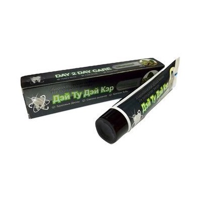 Аюрведическая зубная паста Дэй ту Дэй Кер Угольная 100мл