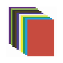 Картон цветной БОЛЬШОГО ФОРМАТА, А3 МЕЛОВАННЫЙ, 10л. 10цв.,BRAUBERG, 297х420мм, Галактика, 129908