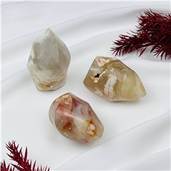 Радуга Самоцветов "Свеча" из Цветочного Агата