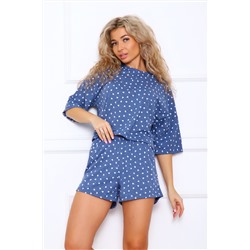 Пижама с шортами и футболкой 362