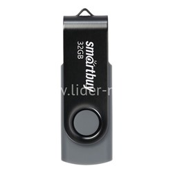 USB Flash  32GB SmartBuy Twist черный 2.0