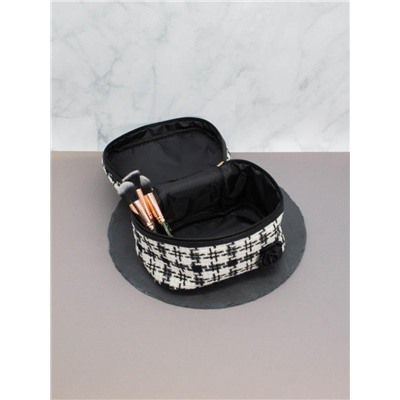 Косметичка "Flower", black (13х19х14 см)