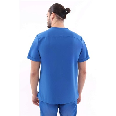 Топ медицинский мужской 6-77-15-1 / Curly 13 Cobalt blue