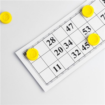 Русское лото "Время игры", 24 карточки, карточка 17.2 х 7.5 см, фишки микс