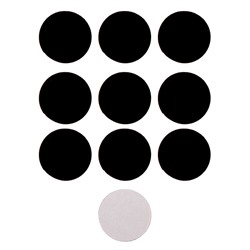 Магнит на клеевой основе «Круг», d=3 см , 10 шт.