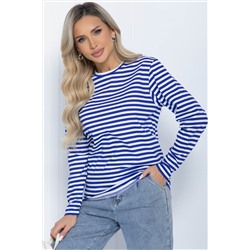 Тельняшка Морская душа (бело-синяя) Б12117