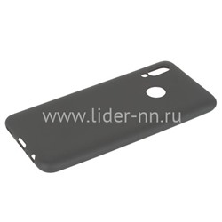 Задняя панель для Huawei P Smart 2019 Силикон матовый (черная)
