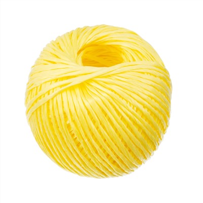 Шпагат полипропиленовый желтый, 1.7 мм, L 110 м, Сибртех