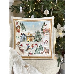 Зима в Простоквашино Наволочка 45х45 см 2106099