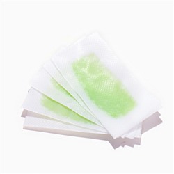 Восковые полоски Secret Beauty для депиляции лица, с алоэ вера, 10 шт.