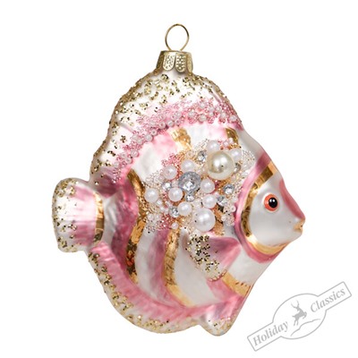Рыбка "Розовая лагуна" (стекло) 9х3,5х10 см