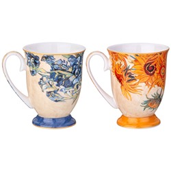 НАБОР КРУЖЕК LEFARD "ART COLLECTION" (В. ВАН ГОГ) 2 ШТ. 280 МЛ (КОР=12НАБ.)