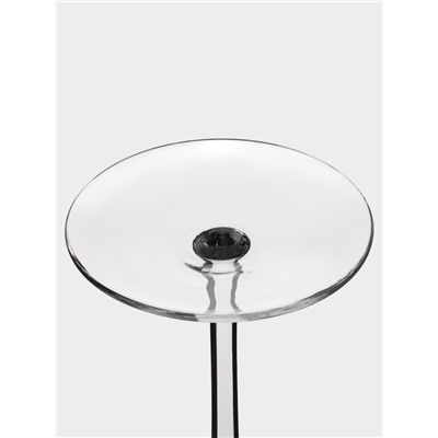 Бокал для вина Magistro «Иллюзия», 540 мл, 10×24 см, стекло, зелёное