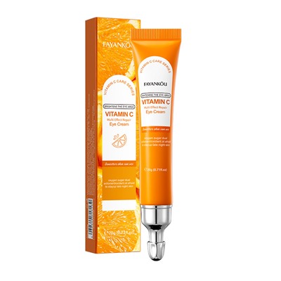 Восстанавливающий крем для глаз от темных кругов с витамином С FAYANKOU Vitamin C Multi Effect Repair eye cream, 20 гр