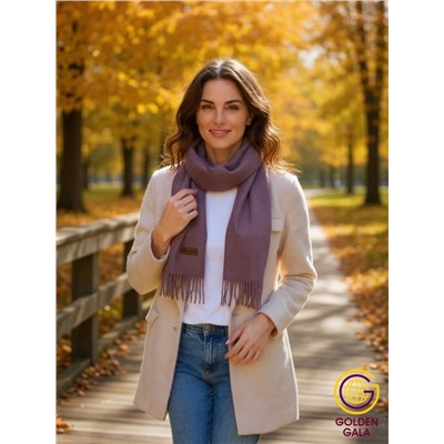 Шарф теплый женский кашемировый Арт 2581Ш/09 (пурпур)