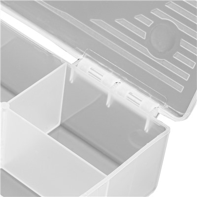 Блок для мелочей, 17 x 16 см, прозрачный матовый Сибртех