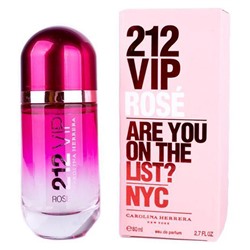 Carolina Herrera 212 Vip Rose For Women edp 80 ml New