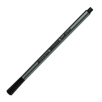 Ручка капиллярная Basic FINELINER, узел 0.4 мм, стержень чёрный