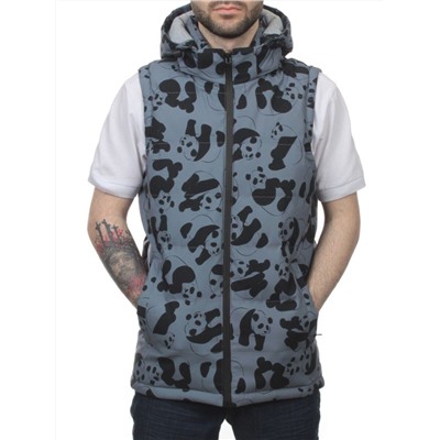 2118 GRAY Жилет мужской (100 гр. синтепон)