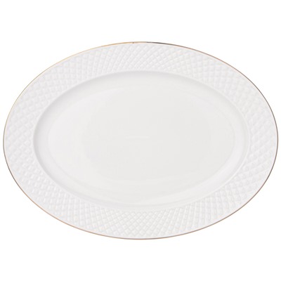 СЕРВИЗ СТОЛОВЫЙ LEFARD  "ДИАМАНД ГОЛД" НА 6 ПЕР. 23 ПР. (КОР=2НАБ.)