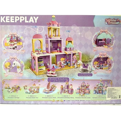 Конструктор 36015 Princess's Birthday Party 512 дет