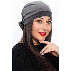 Чалма с бантом (серая) ЧБ8-23М
