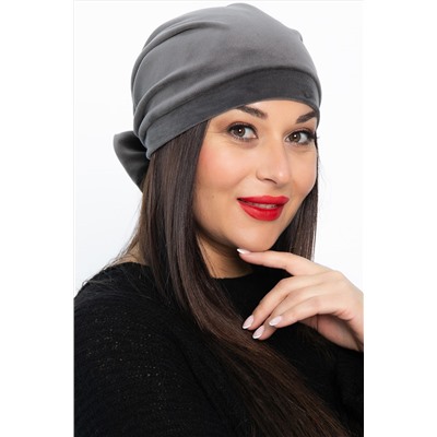 Чалма с бантом (серая) ЧБ8-23М