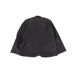 A-4 DK. GRAY Костюм тройка школьный для мальчика (65% шерсть, 35% хлопок)