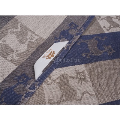 Р18с52-ШР 49*70 "Кошки" цв. 79 рис. 211 синий