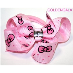 Резинка-бант Корея диаметр 8 см РД7/4 модель 2