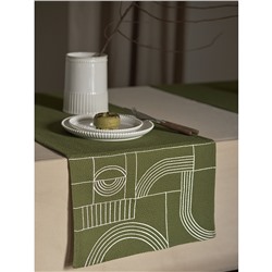 Дорожка на стол Cave maze из коллекции Ethnic, 45х150 см