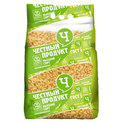 Честный Продукт Макароны РОЖКИ гр.В в/с 5кг