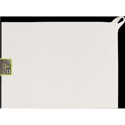 Коврик для бани и сауны, 30х40см, войлок белый