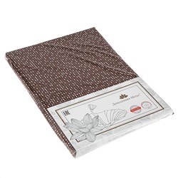 Простыня 1,5 спальная "Мои заметки К" 150х220см, бязь 121г/м2, хлопок 100%, упаковка "классическая" ПВХ 28х41см, "Домашняя мода" (Россия)