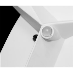 Стул SHT-S110-CN1 с подушкой из кож.зама
                        белый / черный