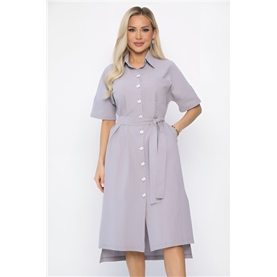 Платье Фруктовый коктейль (светло-серое) П13655-18М