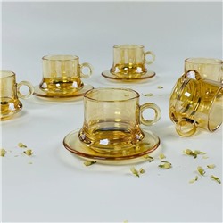 200-153 Кофейный набор 12пр. 190мл в под.уп.(х8)Стекло