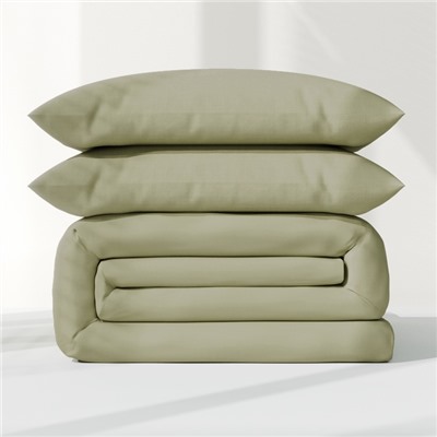 Постельное бельё LoveLife 2сп Ripe olive 175х215см, 200х225см, 50х70см-2шт, 100%хлопок, сатин, 125г/м