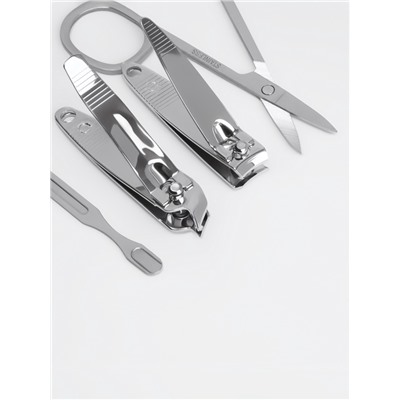 УЦЕНКА Набор маникюрный «Фортуна», 6 предметов, разноцветный