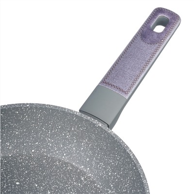 СКОВОРОДА С АНТИПРИГАРНЫМ ПОКРЫТИЕМ PFLUON MARBLE, 20*4,5 СМ