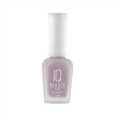 IQ Beauty Укрепитель для ногтей с коллоидным золотом / Gold Hardener Lilac, 12,5 мл