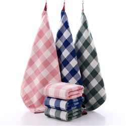 Полотенце, японский муслиновый квадрат 35*35 махровый с одной стороны