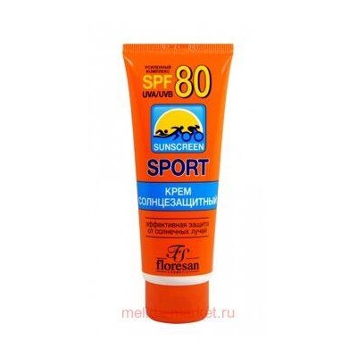 ф-109 sport КРЕМ СОЛНЦЕЗАЩИТНЫЙ SPF80 60мл