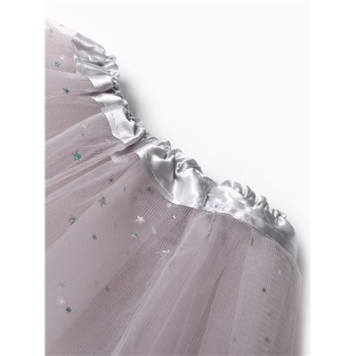 Юбка детская KAFTAN «Звездочки», серый, длина 17 см