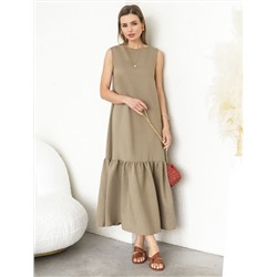 Платье из плотного лиоцелла