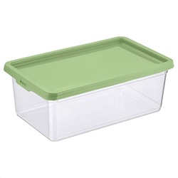 Контейнер для продуктов прямоугольный 5 л, 315х190х115 мм (зеленый) 222131618/08