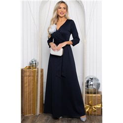 Платье Сияющий выход (темно-синее) П14444-4М