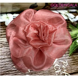 Бант на резинке ажурный №9 диаметр 8 см модель 3