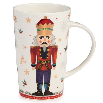 НАБОР ПОДАРОЧНЫЙ LEFARD "ЩЕЛКУНЧИК" (КРУЖКА 385 МЛ В КОМПЛЕКТЕ С ЁЛОЧНОЙ ИГРУШКОЙ)