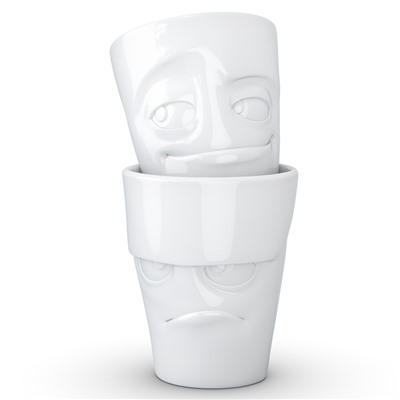 Набор кружек Grumpy & Impish, 350 мл, белый, 2 шт.